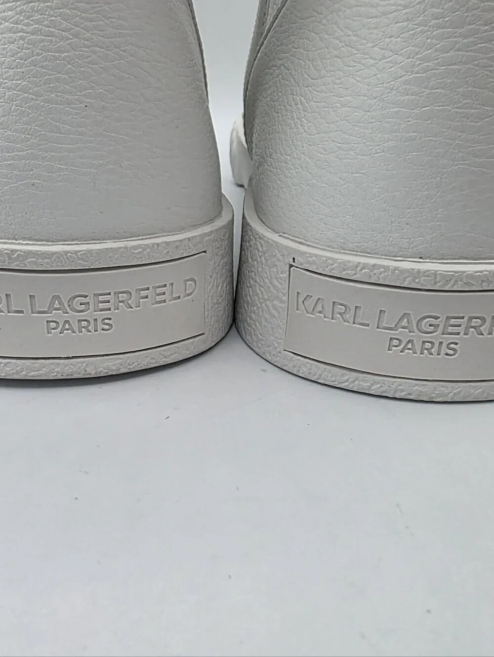 Karl Lagerfeld Paris Womens Jeren Buckled High-Top Sneakers Jeweled Size 7.5 NEW